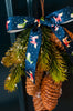 Ribbon: Fairytale Forest: 25mm: Navy - Sold By The Metre