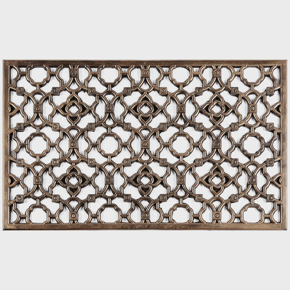 My Mat Rubber Scraper Cast Iron Effect 45X75 Doormat