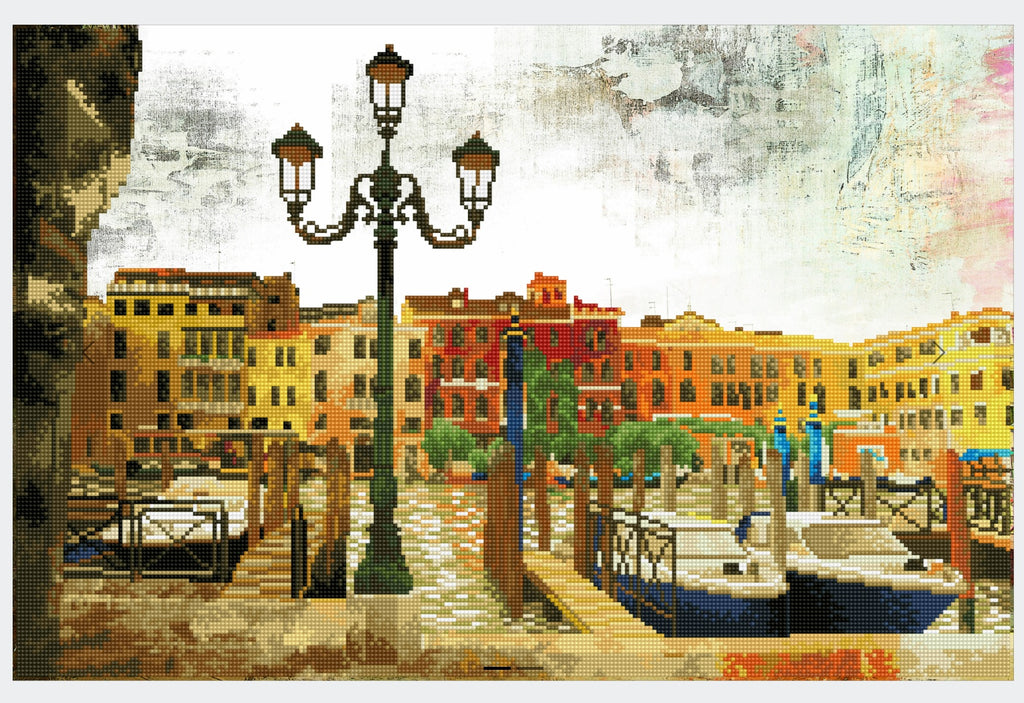 Diamond Painting Kit: Waiting for Passengers