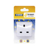 Status European Travel Adaptor - White