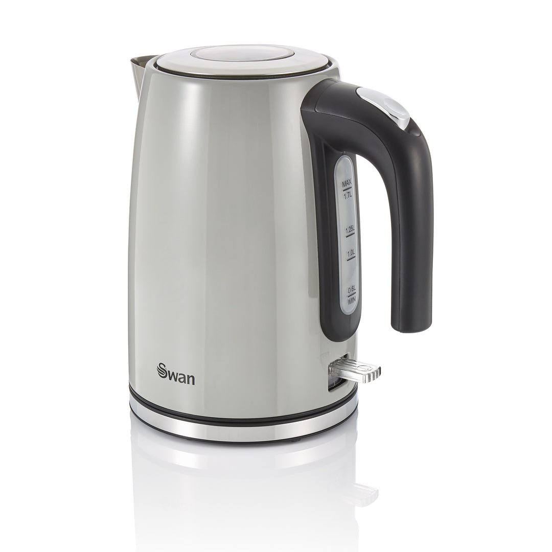 Swan TownHouse Grey 1.7L Jug Kettle SK14015GRN