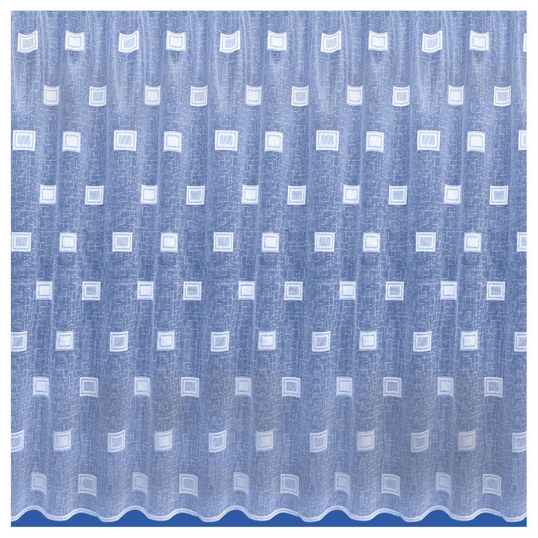 Soho Net Curtain White - Sold By The Metre