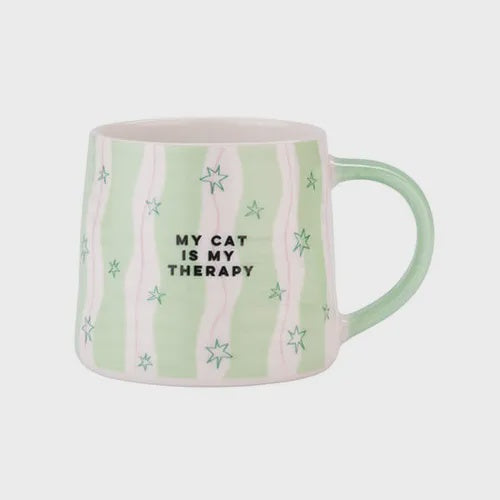Siip My Cat Is My Therapy Mug