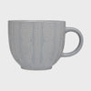 Siip Embossed Knit Mug Grey