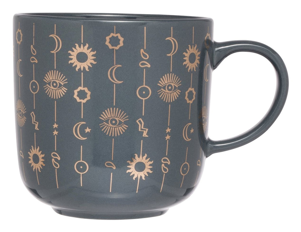 Siip Mystical Symbols Mug Navy