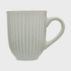 Siip Ribbed Grey Mug