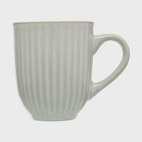 Siip Ribbed Grey Mug