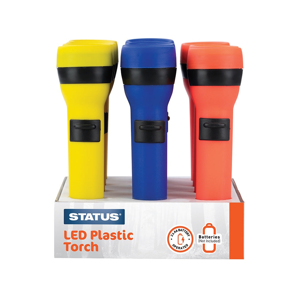 Coloured Plastic Torch  Torch