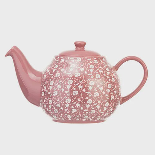 Siip Ditsy Floral Pink 6 Cup Teapot