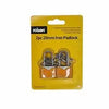 Rolson 20mm Iron Padlock Twin Pack with 3 keys