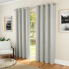 Supersoft Eyelet Ready Made Curtains Grey