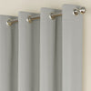 Supersoft Grey eyelet header
