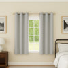 Supersoft Grey curtains in a bedroom