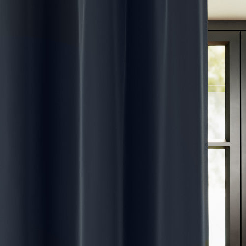 Supersoft Navy fabric close up
