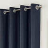 Supersoft Navy eyelet header