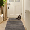 My Mat Cotton Indoor Candy Linen doormat in a hallway
