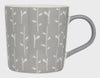 Siip Ekko Floral Stems Grey Mug