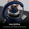 Tower Sera 1.7L 3KW Kettle Midnight Blue Smoked Black Trim T10079MNB