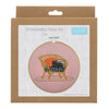 Embroidery Kit with Hoop: Cat On Sofa