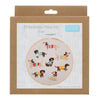 Embroidery Kit with Hoop: Dogs