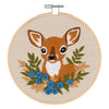 Embroidery Kit with Hoop: Deer