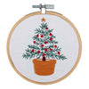Embroidery Kit with Hoop: Tree