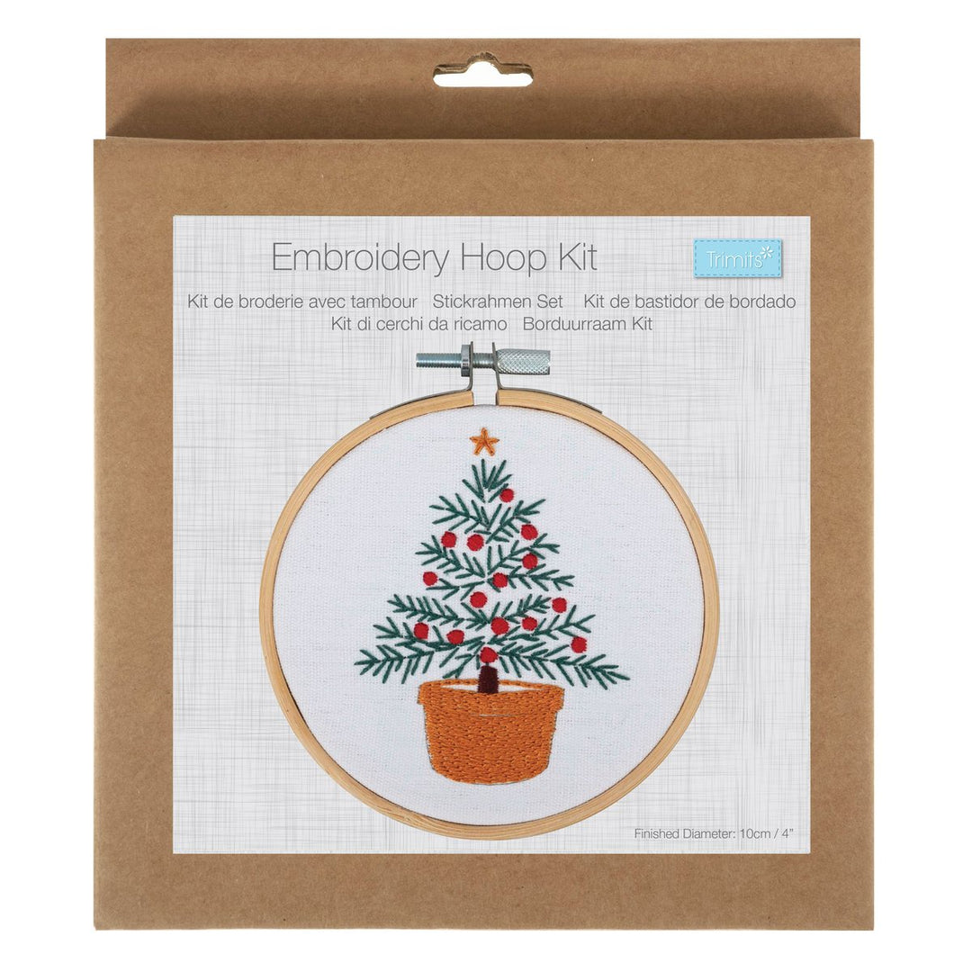 Embroidery Kit with Hoop: Tree