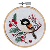 Embroidery Kit with Hoop: Bird