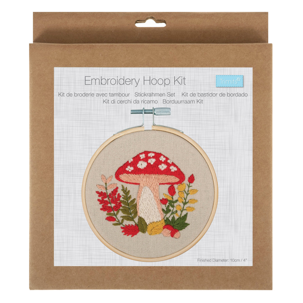 Embroidery Kit with Hoop: Mini: Woodland