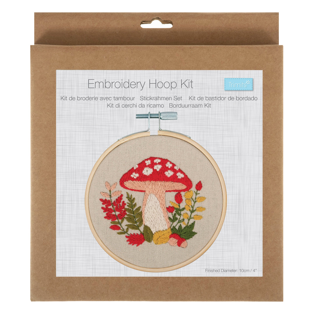 Embroidery Kit with Hoop: Mini: Woodland