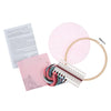 Embroidery Kit with Hoop: Rose Blossom
