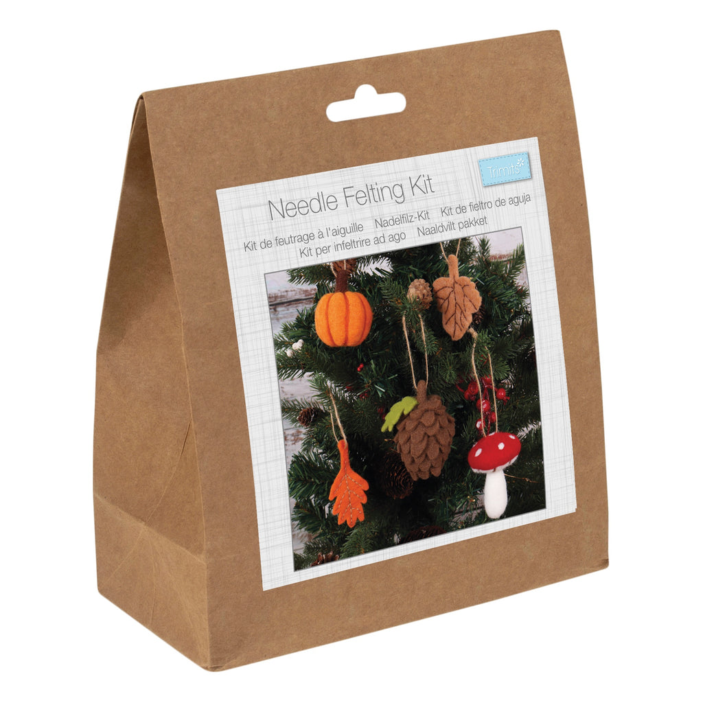 Needle Felting Kit: Autumnal