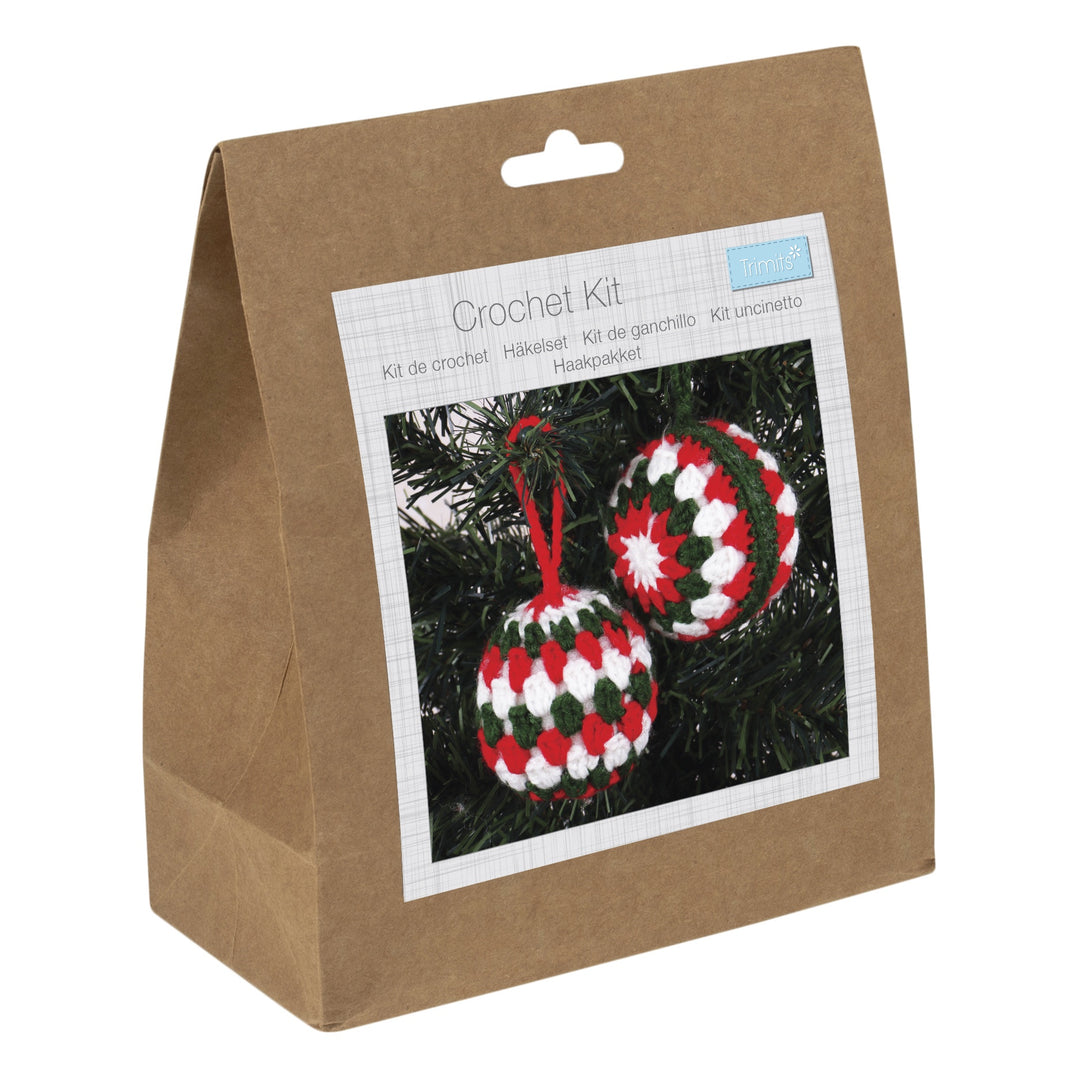 Crochet Kit: Baubles: Festive