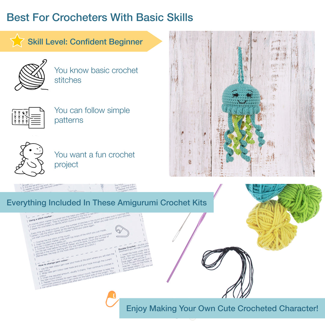 Crochet Kit: Amigurumi: Jellyfish