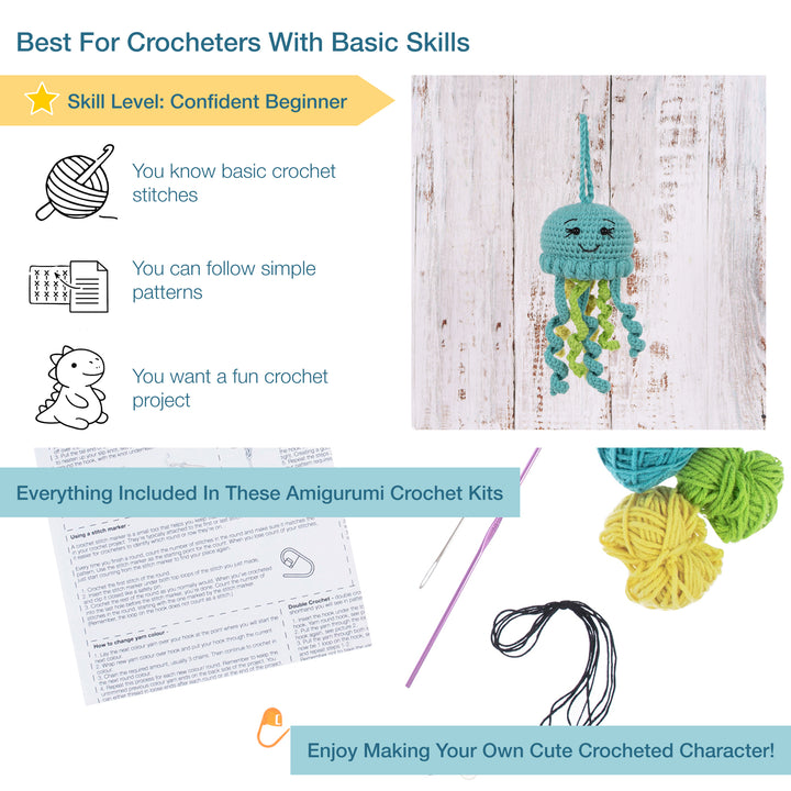 Crochet Kit: Amigurumi: Jellyfish