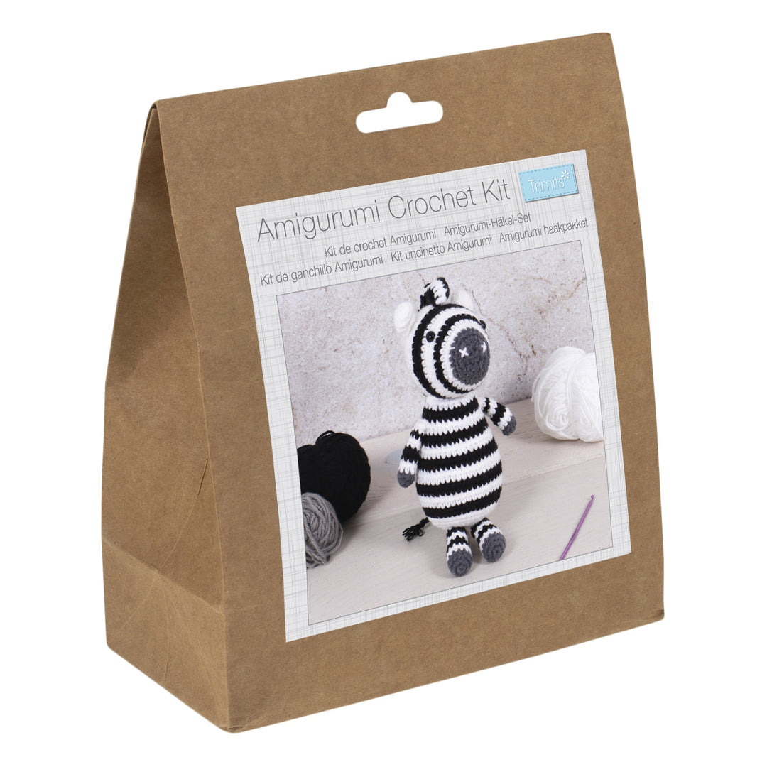 Crochet Kit: Amigurumi: Zebra