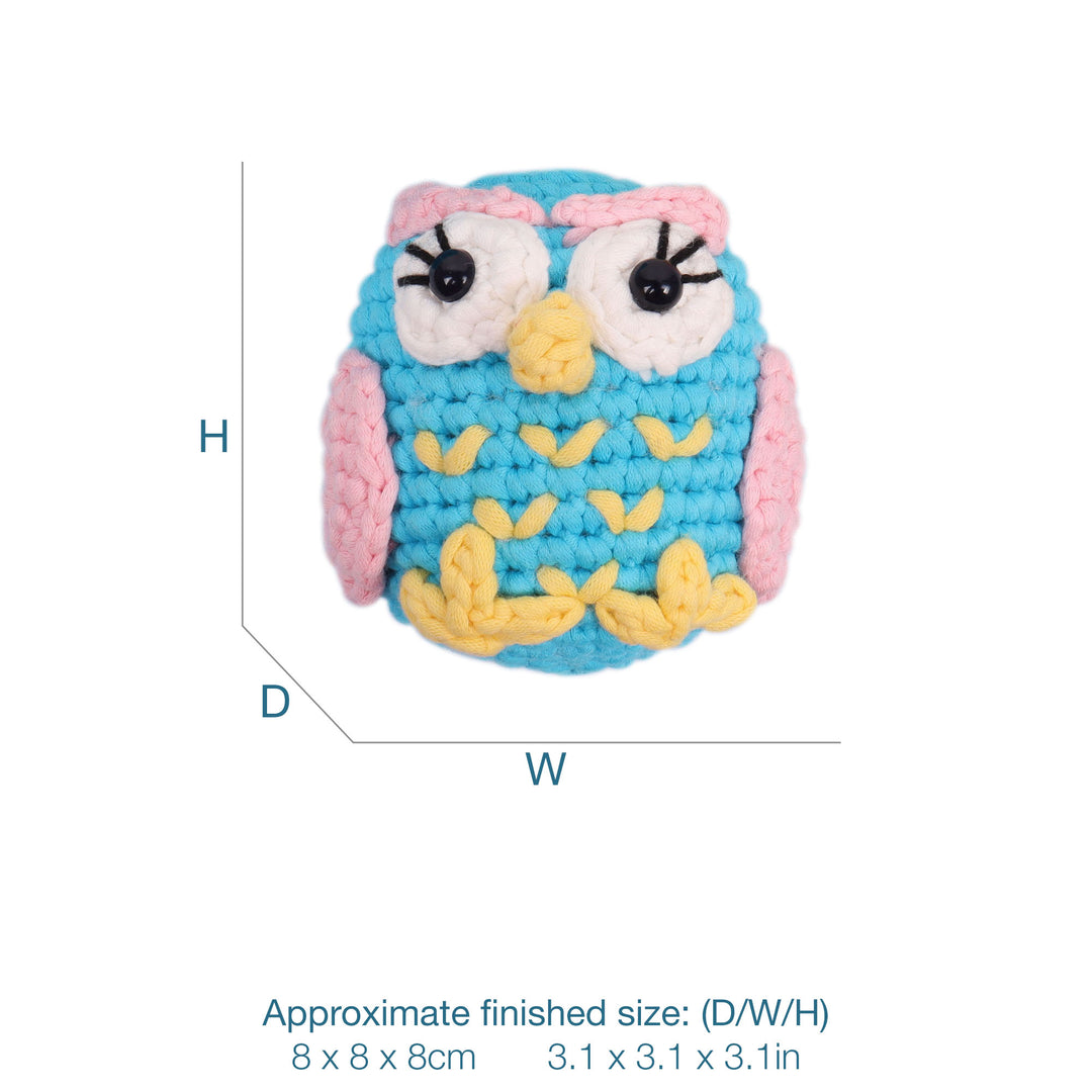 Crochet Kit: Beginners: Amigurumi: Owl