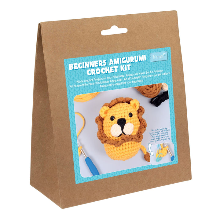 Crochet Kit: Beginners: Amigurumi: Lion