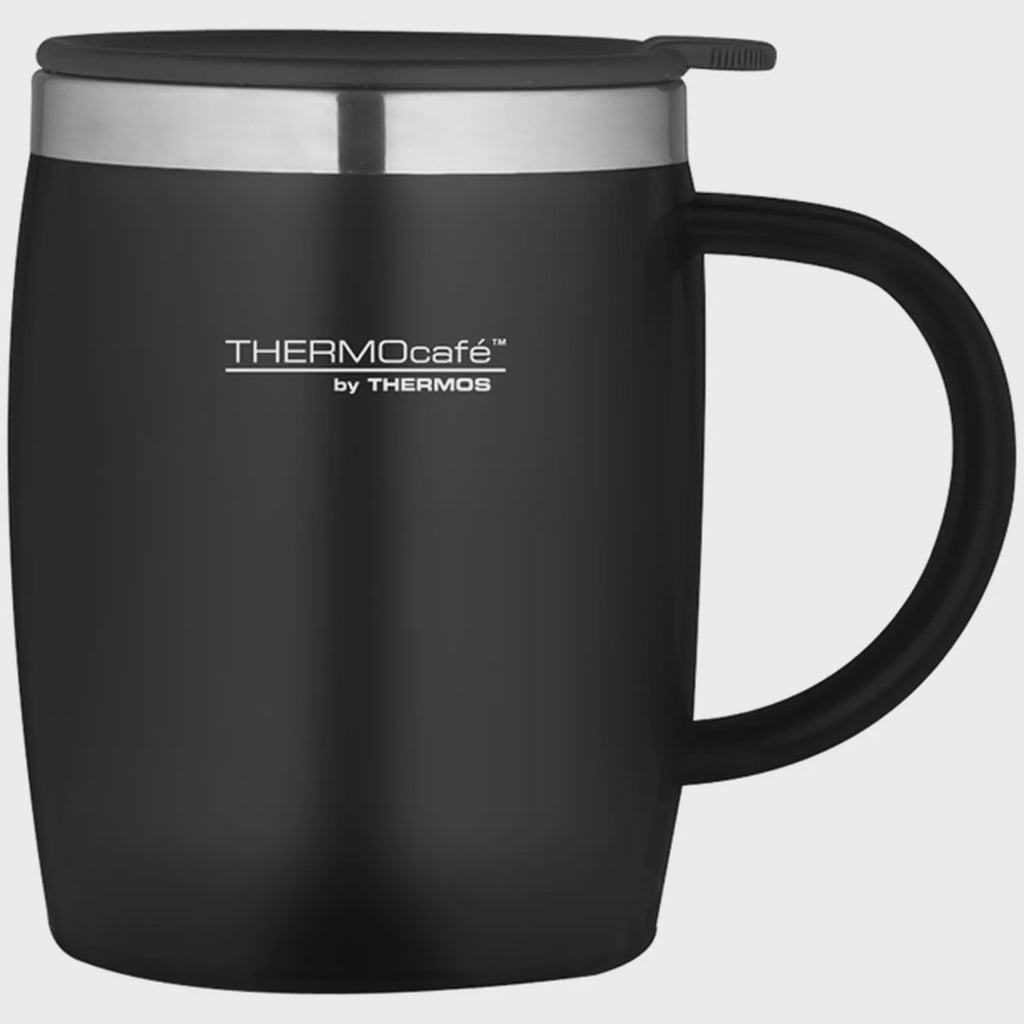 Thermos ThermoCafe 450ml Thermal Desk Mug - Black