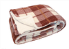 Cosy Check Throw Cognac 130x170cm