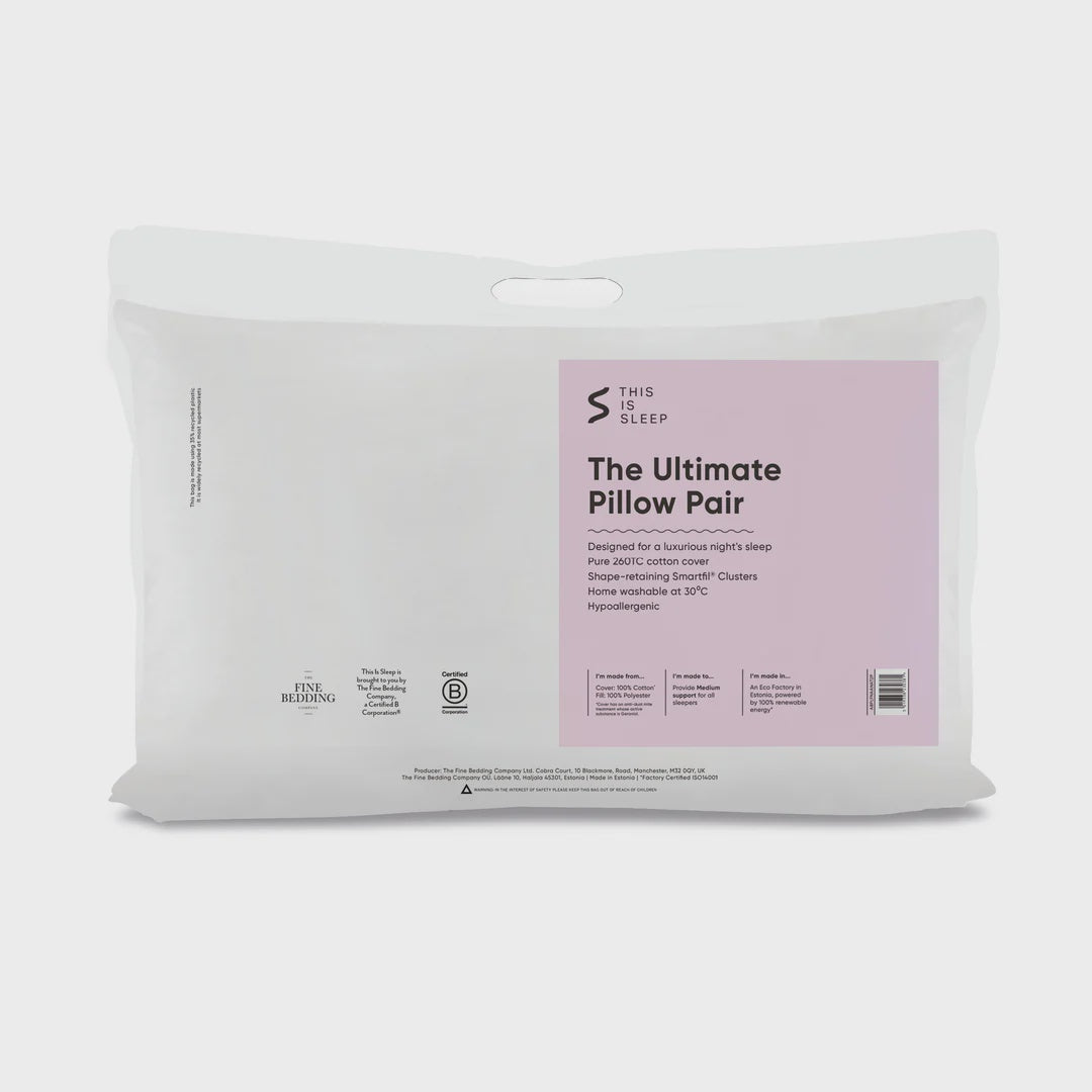 The Fine Bedding Company Ultimate Pillow Pair