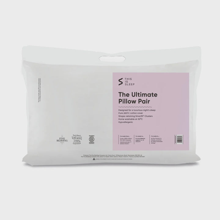 The Fine Bedding Company Ultimate Pillow Pair