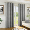 Tivoli Eyelet Ready Made Curtains Grey