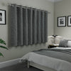 Tivoli Grey curtains closed