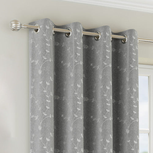 Tivoli Grey eyelet header