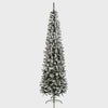 Premier Slim Spruce Flocked 2m Xmas Tree