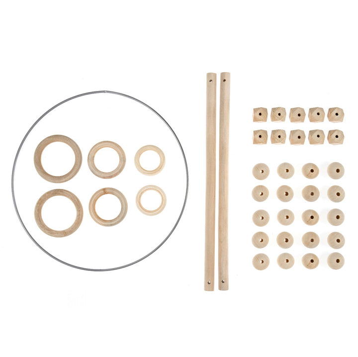 Macramé Accessories Starter Pack: 39 Pieces