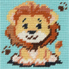 Half Stitch/Tapestry Kit: Children's: Lion