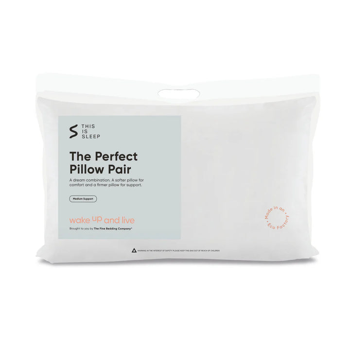 The Fine Bedding Company This is Sleep Pair of Perfect Pillows