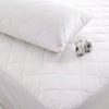 The Fine Bedding Company Deep Fill Quilted Cotton Mattress Protector  Single